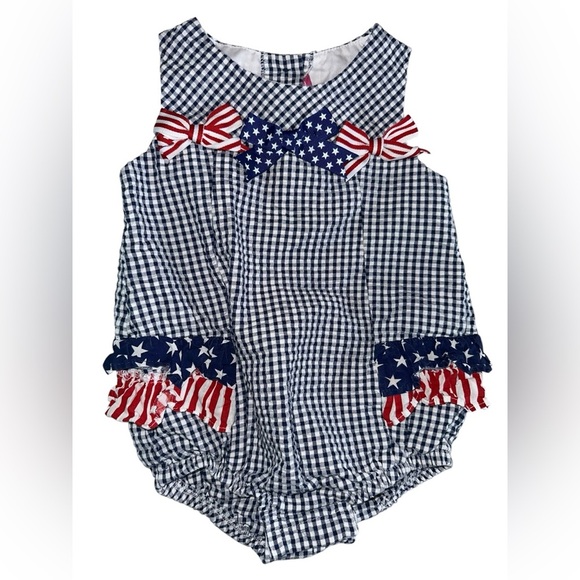 GOODLAD NAVY STARS & STRIPES OUTFIT FOR 4th of JULY 18M - Picture 1 of 5